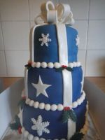 Kerst stapeltaart